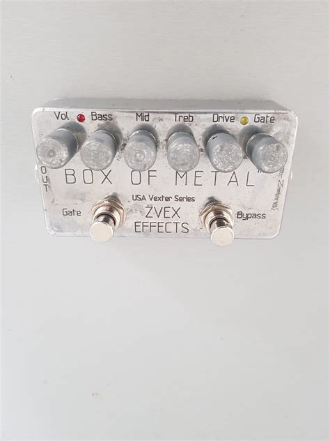 zvex box of metal schematic with gate|Zvex Box of Metal USA Vexter .